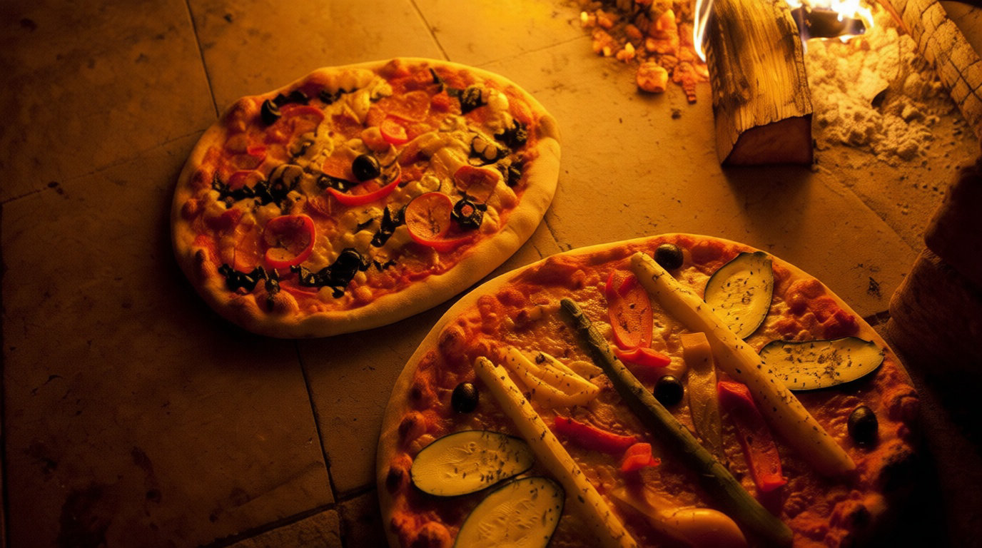 Bref, votre pizza s'allège forcément à la cuisson