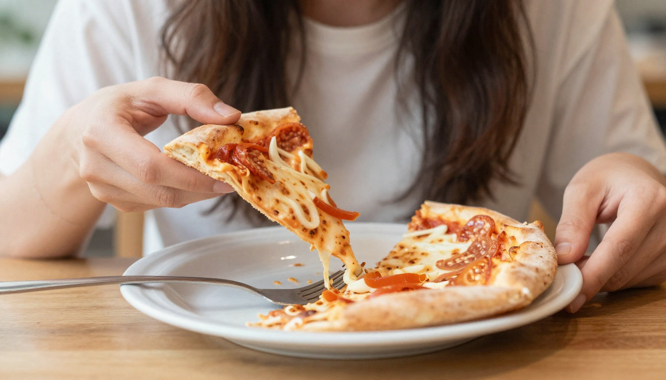 Combien de grammes de pizza faut-il prévoir par personne ?