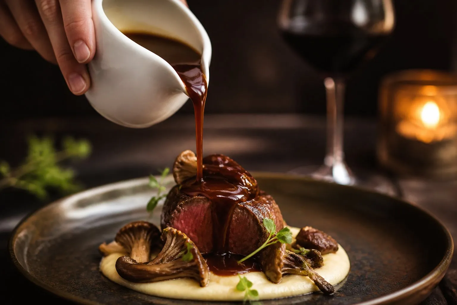 Mes astuces de chef pour une sauce et un dressage au top