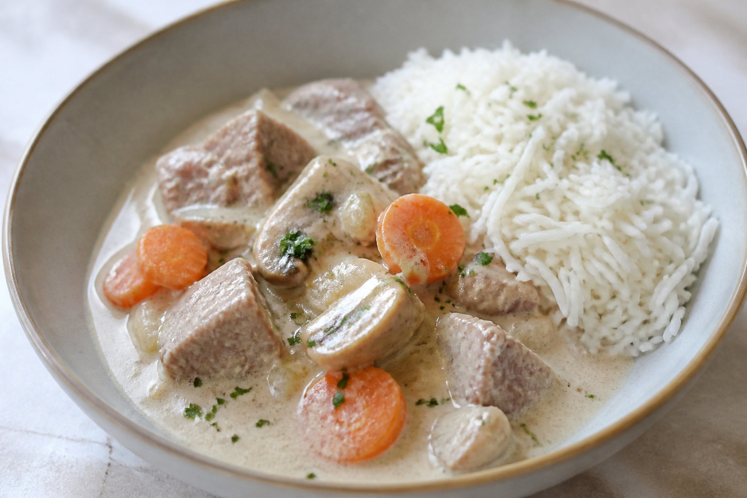 Le riz basmati, l'accompagnement blanquette veau par excellence