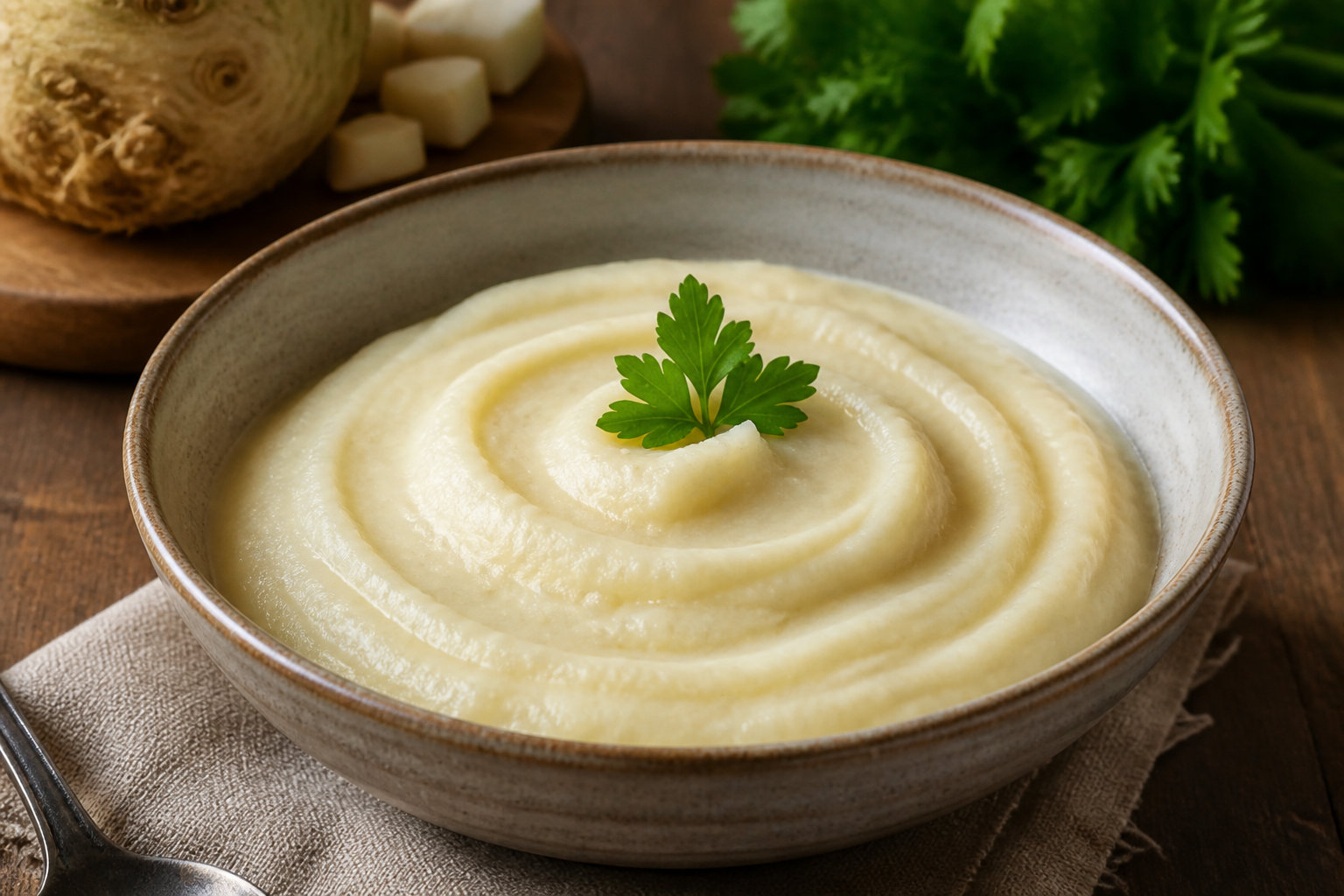 Purées et sauces légères, bref le secret de l'équilibre
