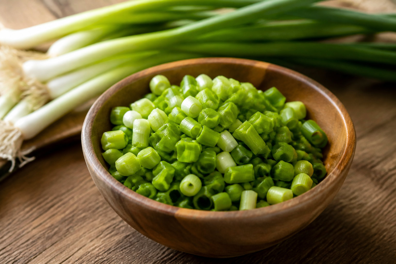 Remplacer la ciboulette : l'oignon vert est votre meilleur allié