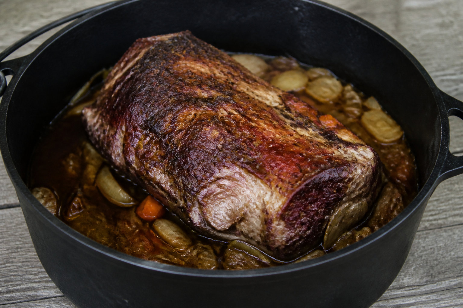 Le rôti de sanglier en cocotte, le secret d'une viande fondante