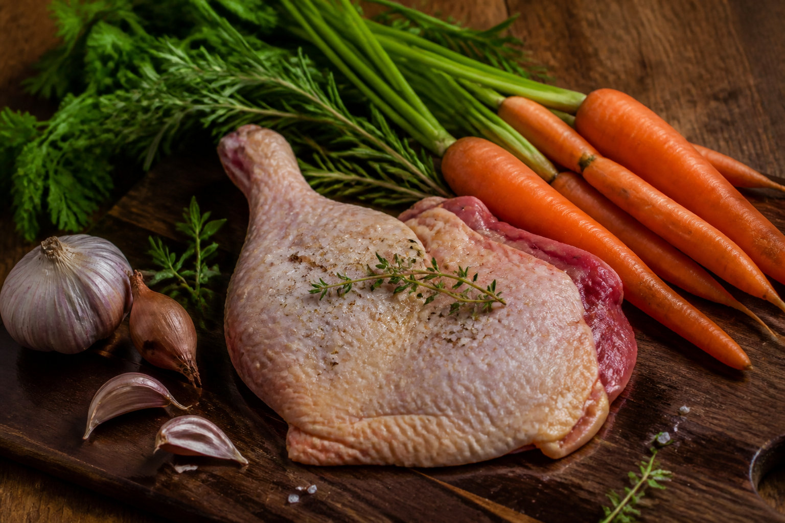Les bases pour une recette de cuisse de canard qui en jette