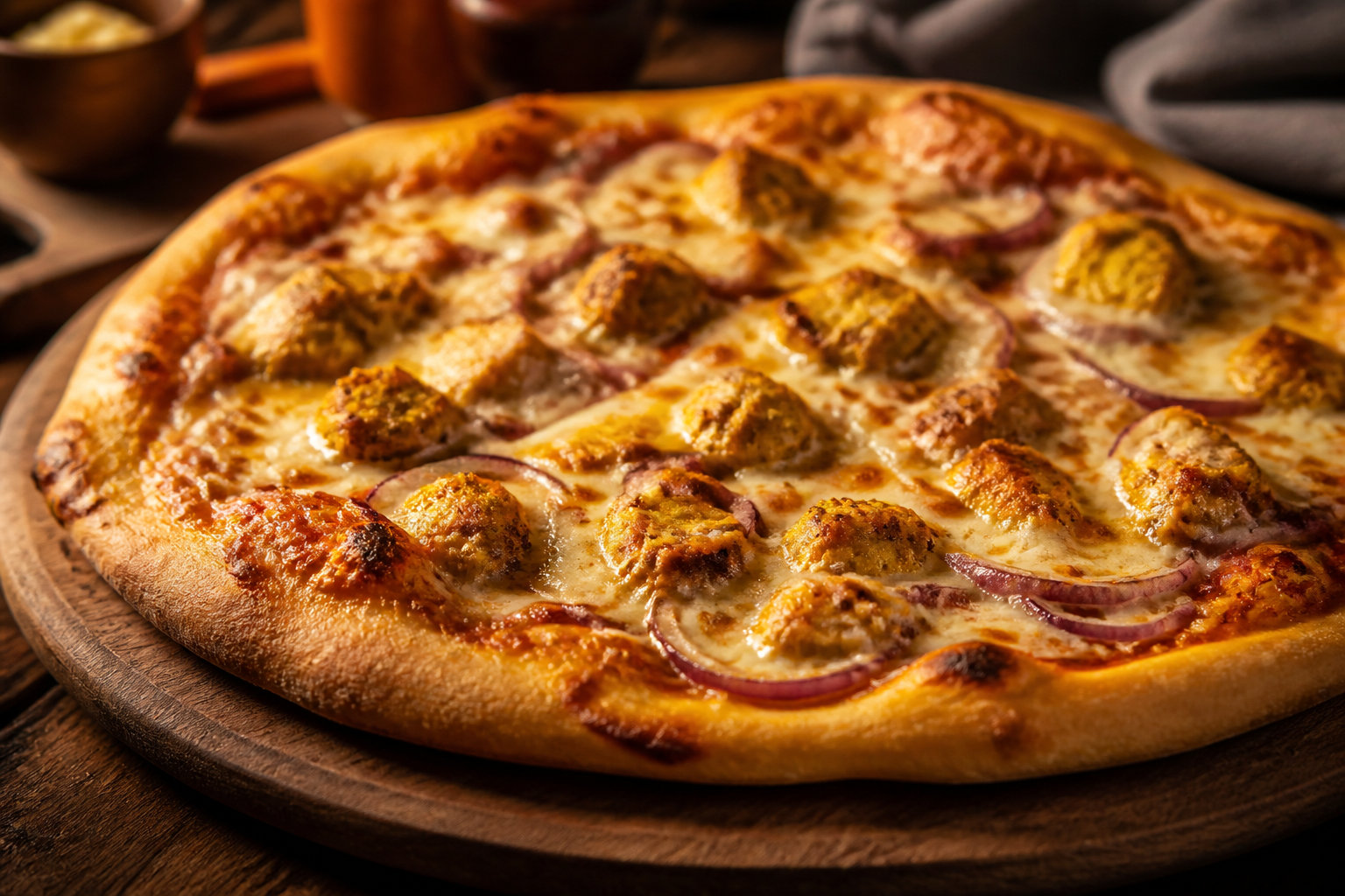 Personnaliser votre pizza et bien l'accompagner